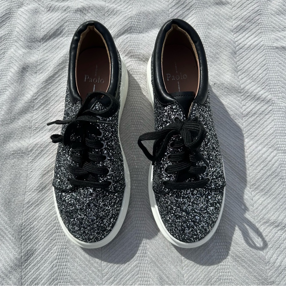 Linea Paolo glitter sneakers - Picture 3 of 9